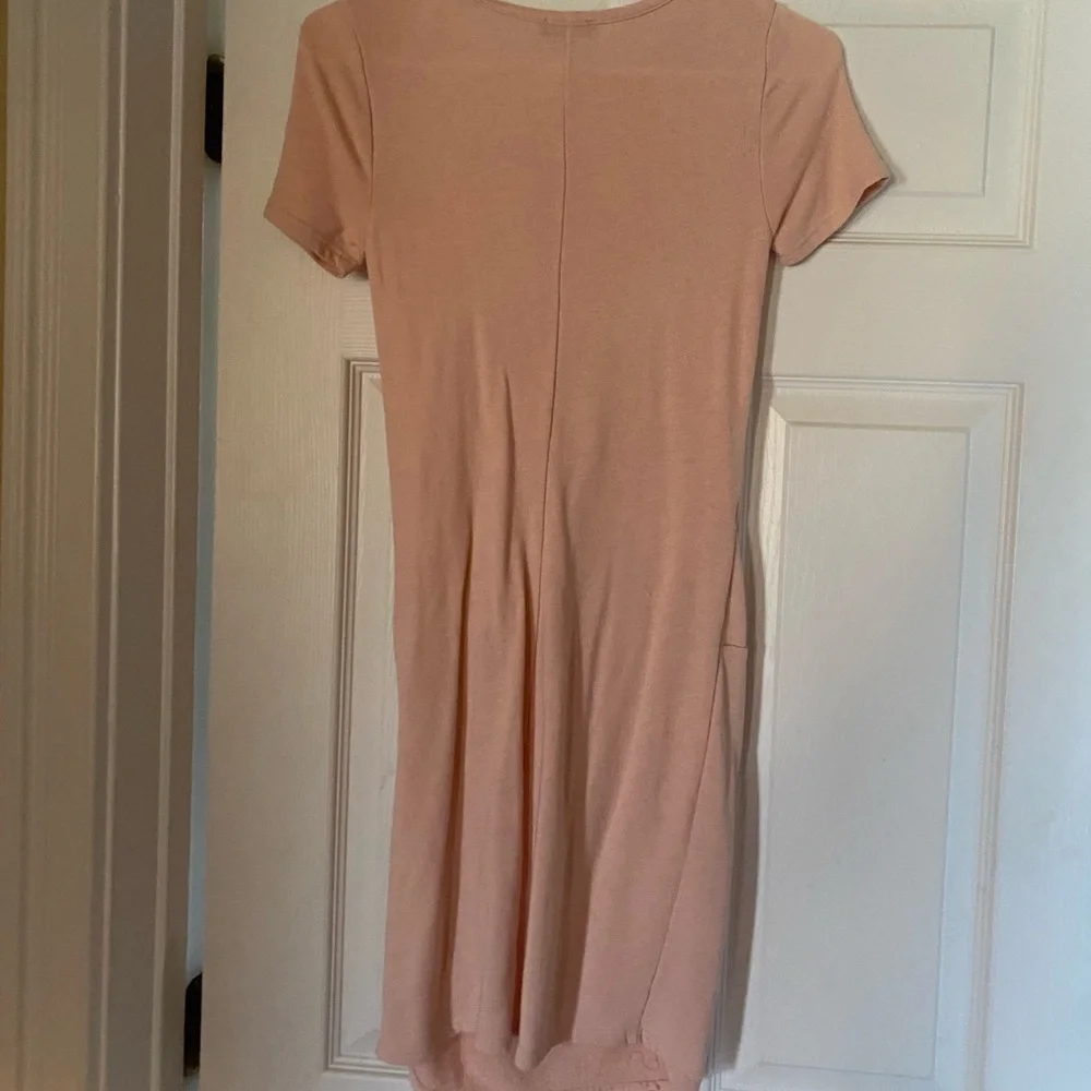 🌻 Short sleeve Pink t-shirt dress - Picture 2 of 2